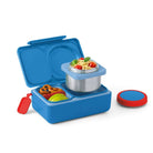 Lunchbox z termosem OmieBox Up Cosmic Blue – szczelny, pojemny i stylowy, idealny do szkoły i pracy