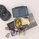Lunchbox z termosem OmieBox Up Graphite – szczelny, pojemny i stylowy, idealny do szkoły i pracy