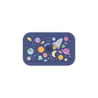 Kolorowy stalowy lunchbox 24Bottles Space Friends – 700 ml, łatwe otwieranie, bez BPA, świetny do plecaka dziecka