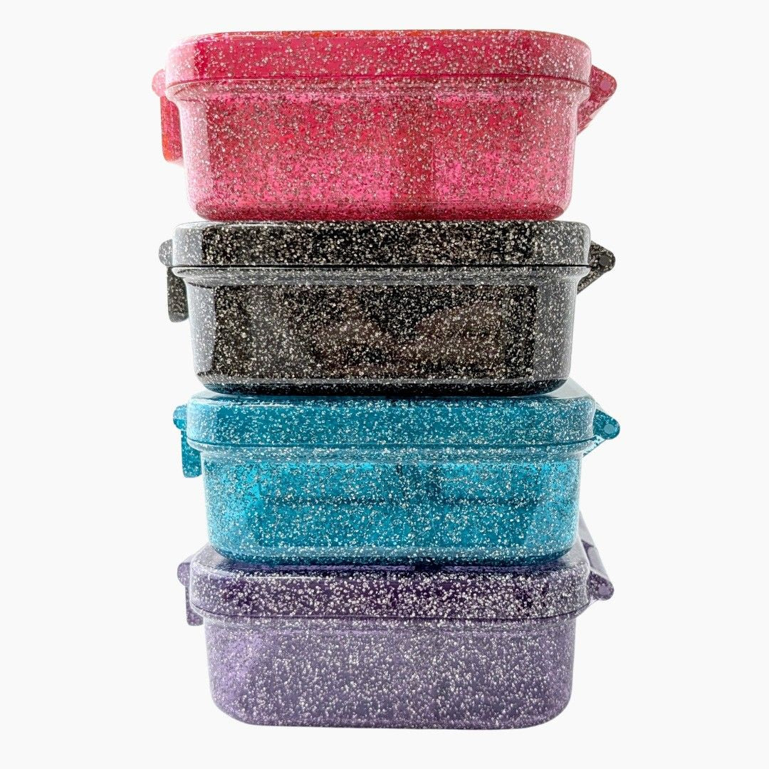 Bento box z brokatem w rozmiarze mini LekkaBox Glamour