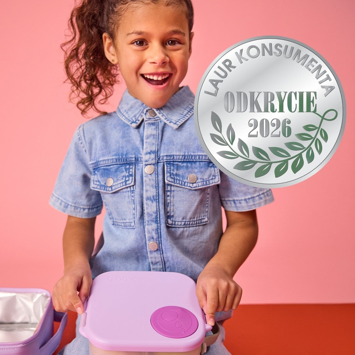 Praktyczny Mini Lunchbox b.box Sugar Plum