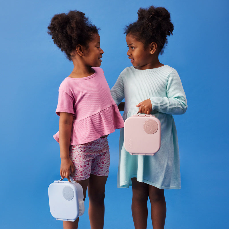 Mini lunchbox B.box – kompaktowy, szczelny i idealny na drugie śniadanie, kolor: różowy