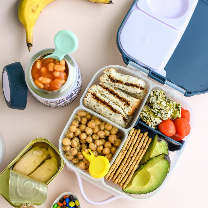 Mini lunchbox B.box – kompaktowy, szczelny i idealny na drugie śniadanie, kolor: zielony