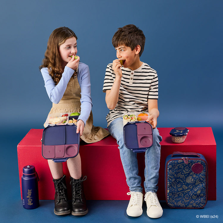 Mini lunchbox B.box – kompaktowy, szczelny i idealny na drugie śniadanie, wzór Harry Potter