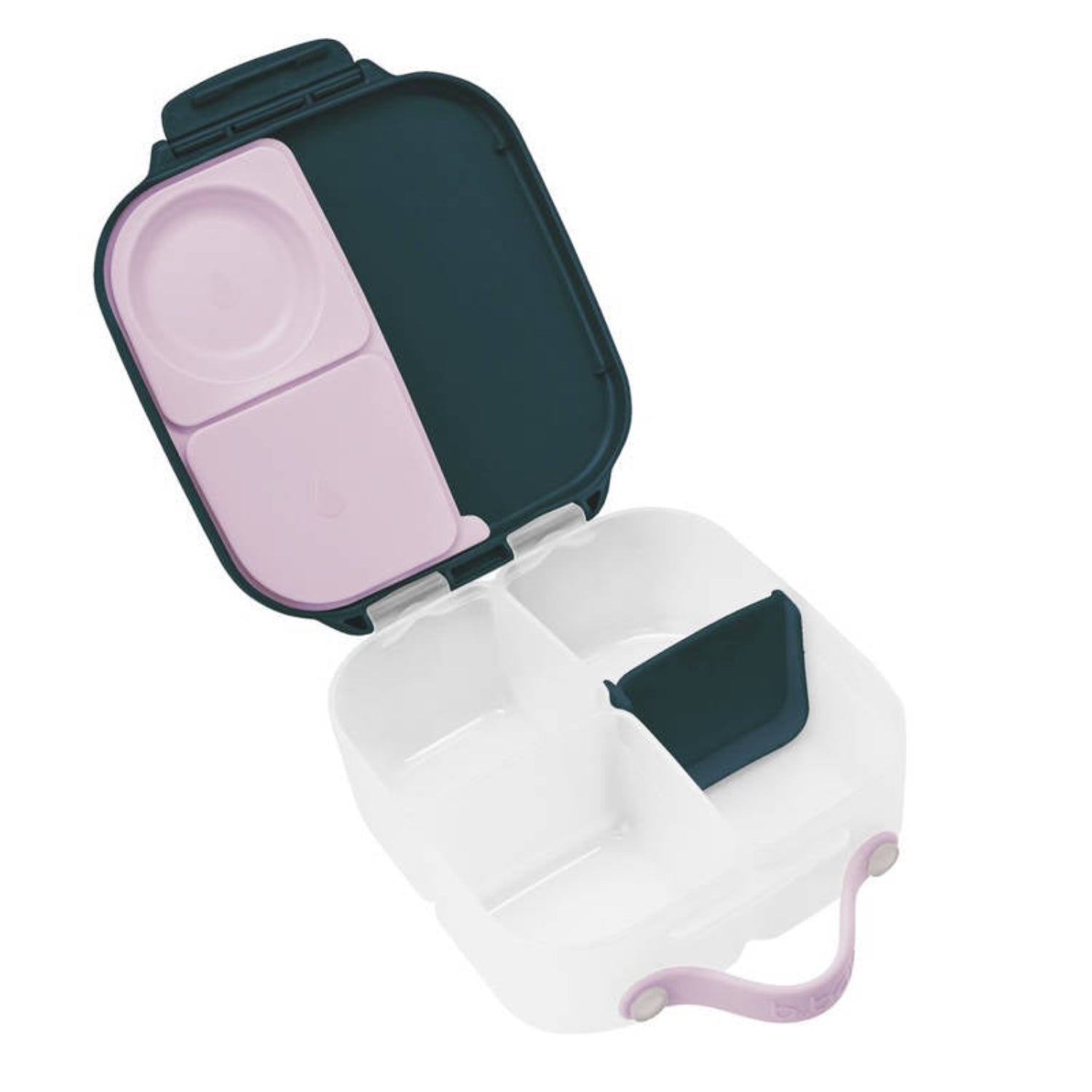 Mini lunchbox B.box – kompaktowy, szczelny i idealny na drugie śniadanie, kolor: granatowy
