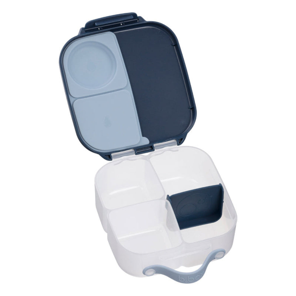 Mini lunchbox B.box – kompaktowy, szczelny i idealny na drugie śniadanie, kolor: granatowy