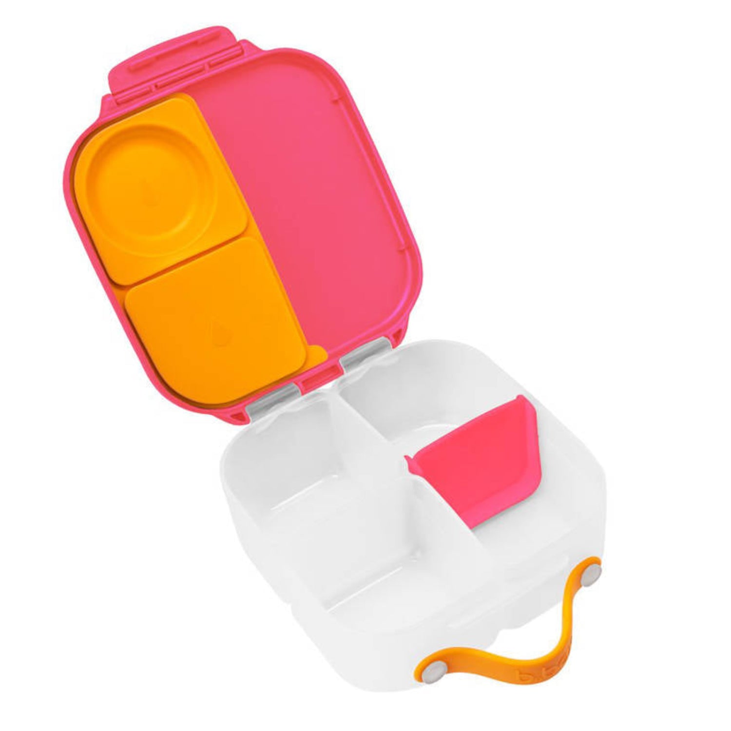 Mini lunchbox B.box – kompaktowy, szczelny i idealny na drugie śniadanie, kolor: różowy
