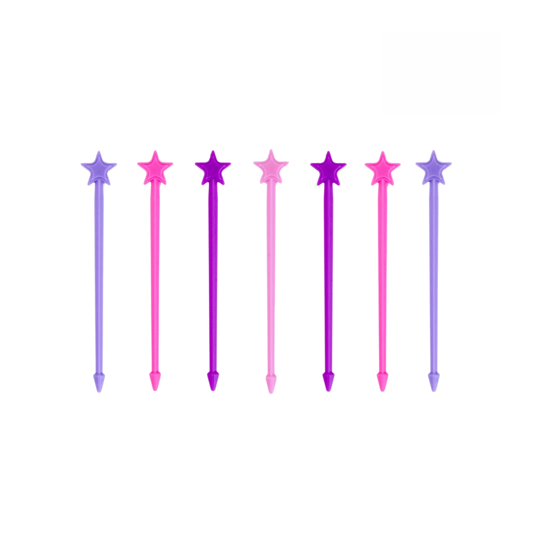 Kolorowe patyczki do przekąsek Lunch Punch– higieniczne, trwałe i wolne od BPA, świetne na kinderbal i do szkoły.