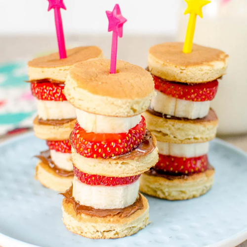 Kolorowe patyczki do przekąsek Lunch Punch– higieniczne, trwałe i wolne od BPA, świetne na kinderbal i do szkoły.