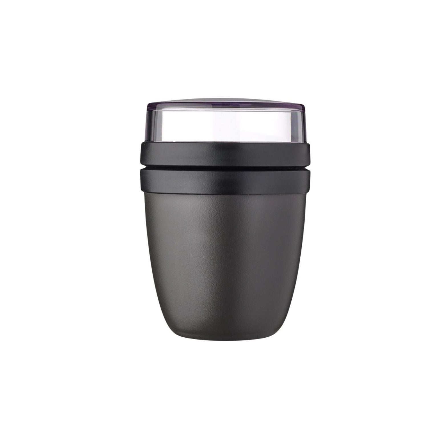 Mepal Lunch Pot Mini czarny – kompaktowy, piętrowy pojemnik na lunch.