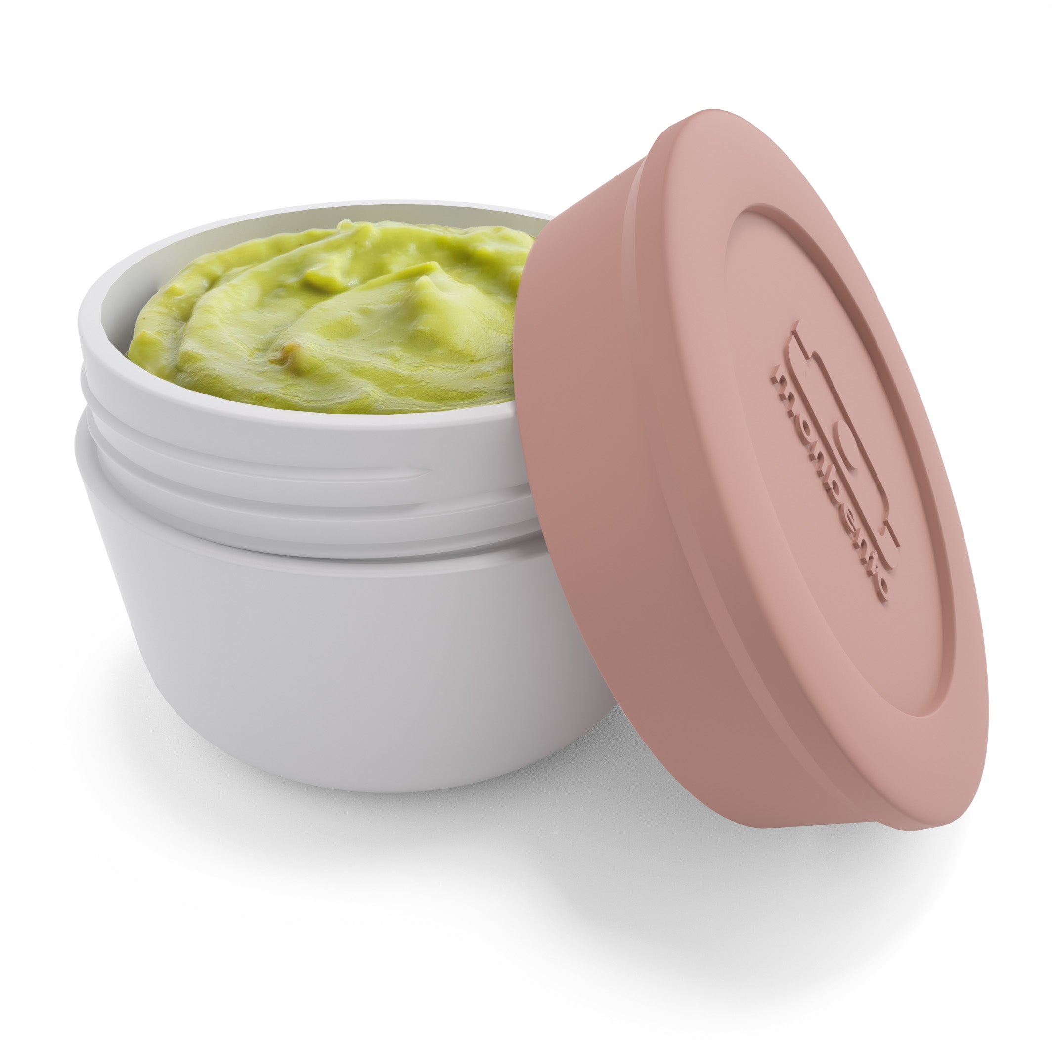 Monbento Temple L Moka – szczelny pojemnik 75 ml na sosy, dipy i jogurty. Kompatybilny z bento boxami, bez BPA, do mikrofalówki i zmywarki, kolor: różowy