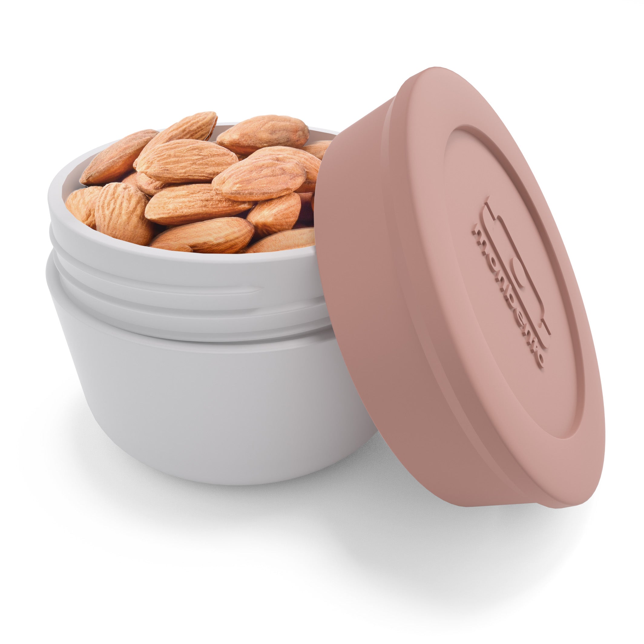 Monbento Temple L Moka – szczelny pojemnik 75 ml na sosy, dipy i jogurty. Kompatybilny z bento boxami, bez BPA, do mikrofalówki i zmywarki, kolor: różowy