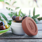 Monbento Temple L Moka – szczelny pojemnik 75 ml na sosy, dipy i jogurty. Kompatybilny z bento boxami, bez BPA, do mikrofalówki i zmywarki, kolor: różowy