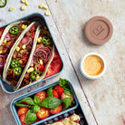 Monbento Temple L Moka – szczelny pojemnik 75 ml na sosy, dipy i jogurty. Kompatybilny z bento boxami, bez BPA, do mikrofalówki i zmywarki, kolor: różowy