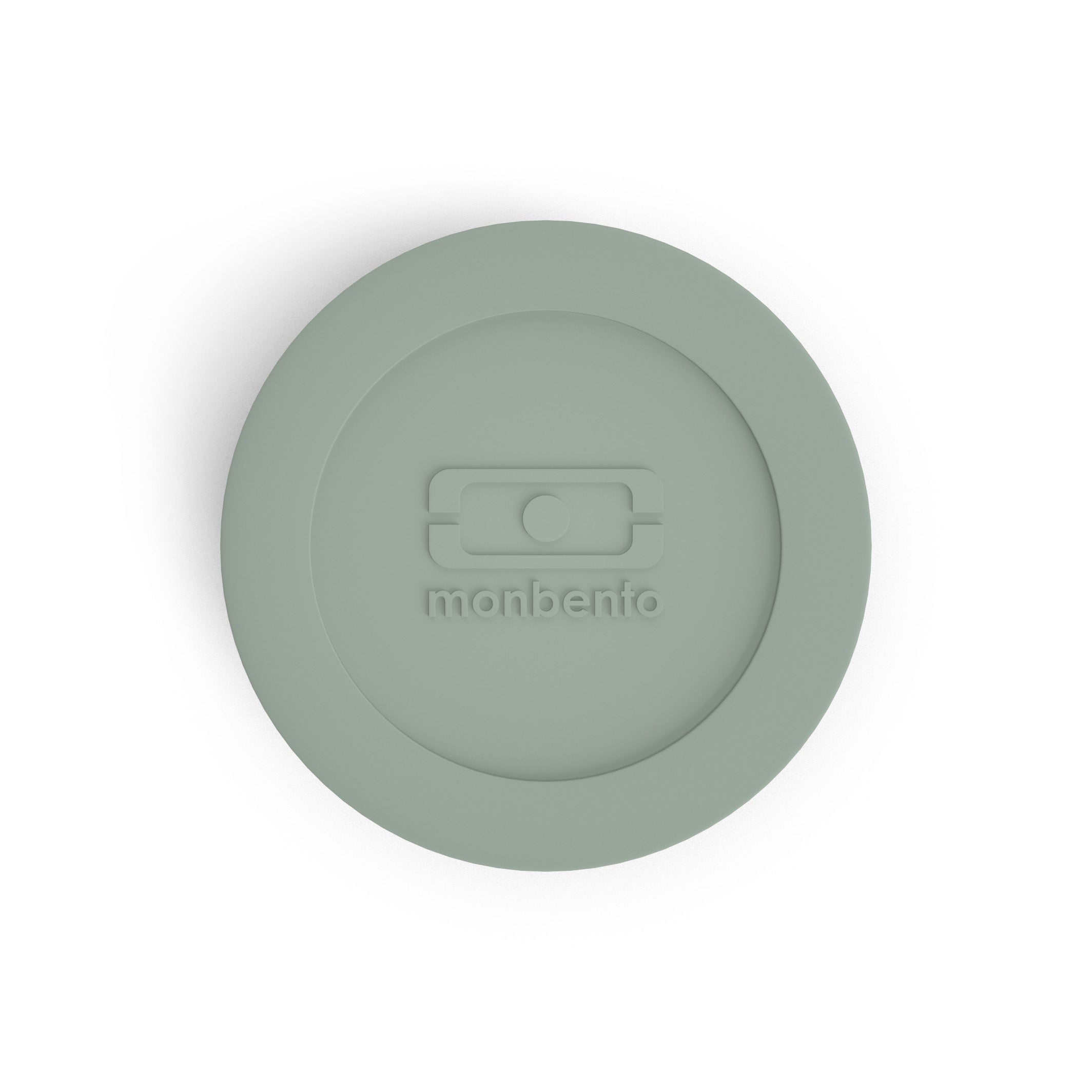 Monbento Temple L Natural Green – szczelny pojemnik 75 ml na sosy, dipy i jogurty. Kompatybilny z bento boxami, bez BPA, do mikrofalówki i zmywarki, kolor: zielony