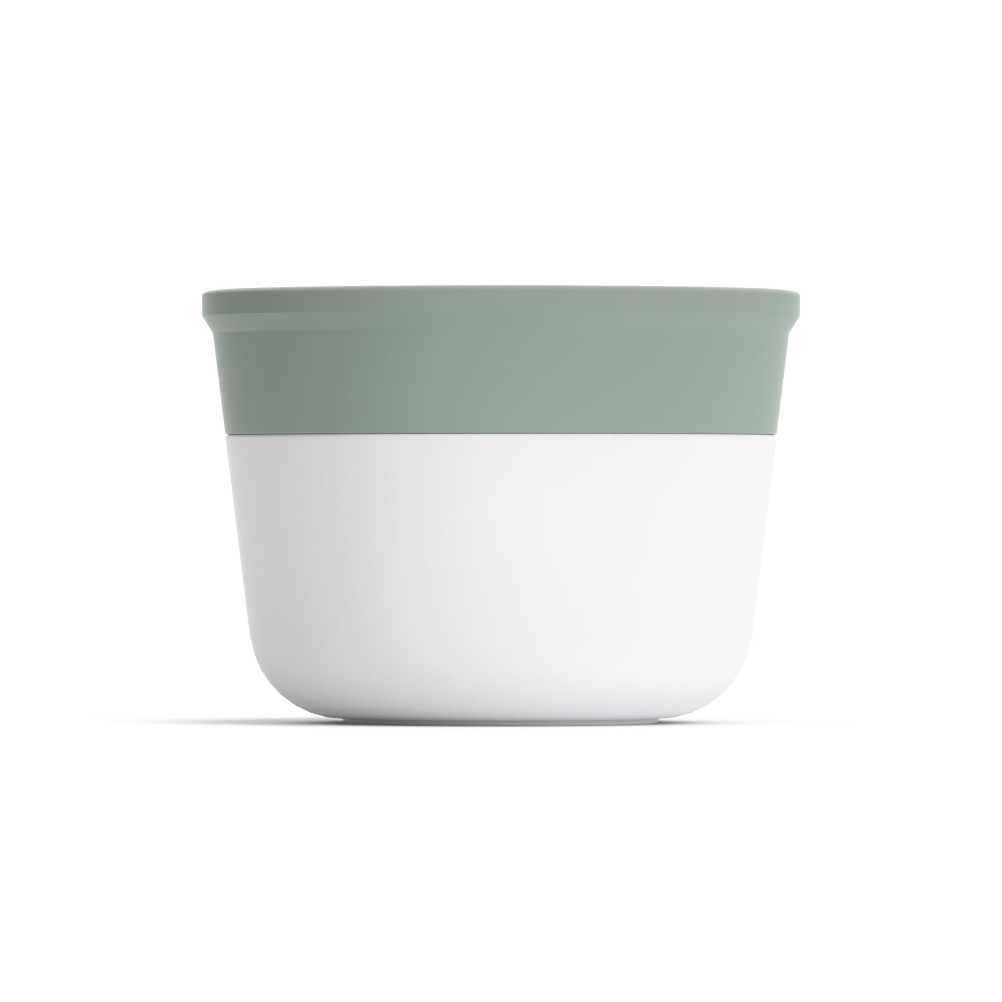 Monbento Temple L Natural Green – szczelny pojemnik 75 ml na sosy, dipy i jogurty. Kompatybilny z bento boxami, bez BPA, do mikrofalówki i zmywarki, kolor: zielony