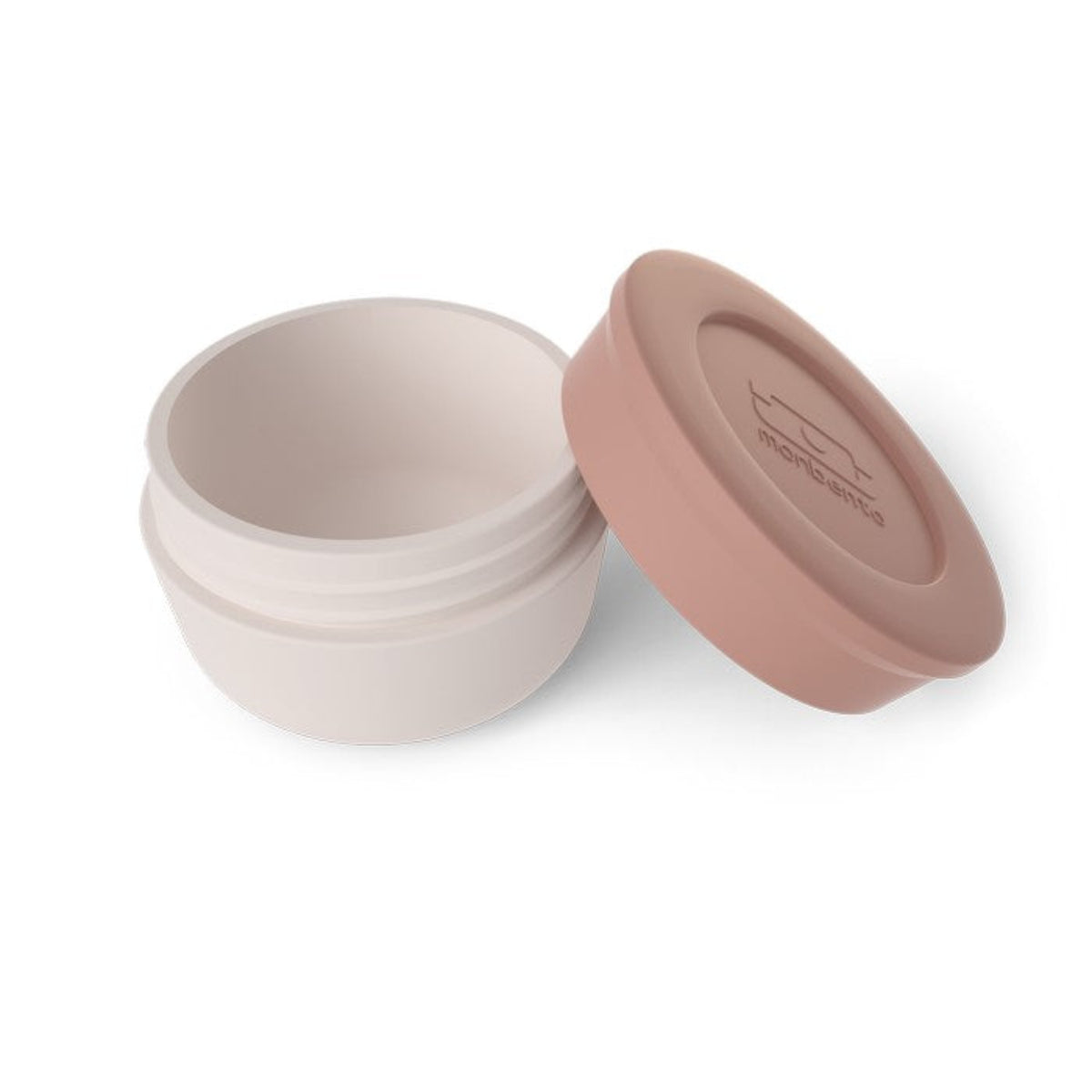 Monbento Temple L Moka – szczelny pojemnik 35 ml na sosy, dipy i jogurty. Kompatybilny z bento boxami, bez BPA, do mikrofalówki i zmywarki, kolor: różówy