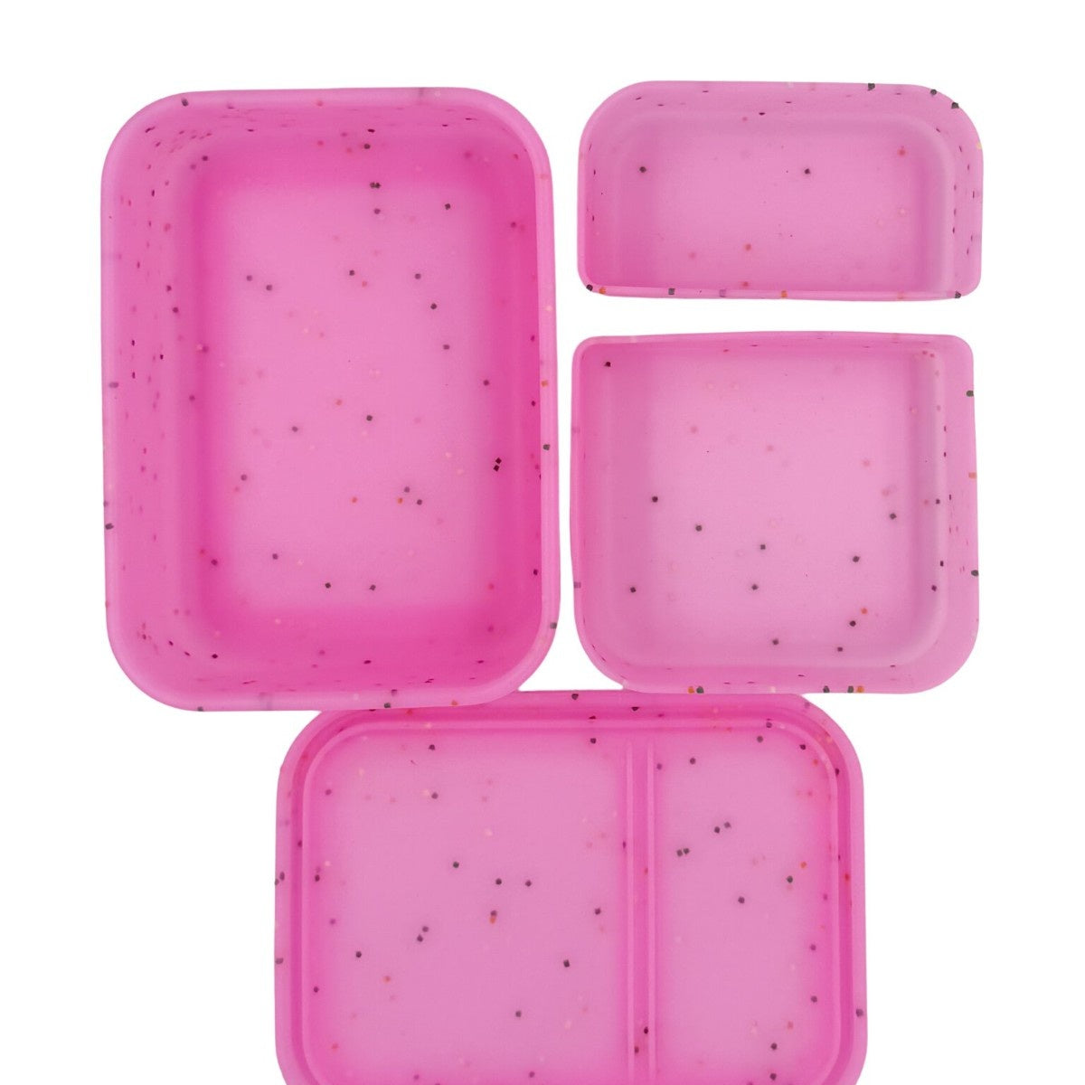 Elastyczna silikonowa śniadaniówka dla dzieci z 2 komorami ABC Lunchies Berry Pop