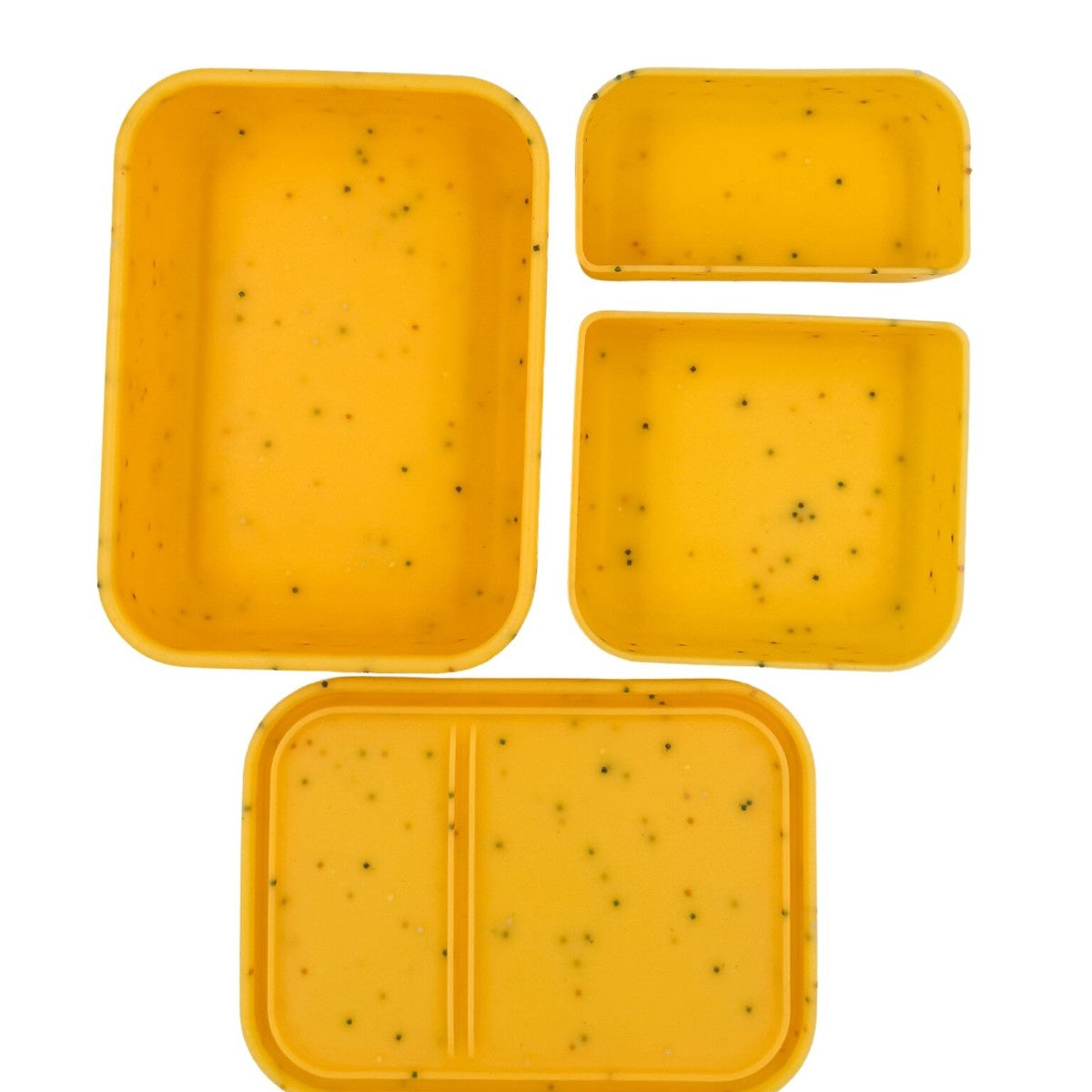 ABC Lunchies Mango Pop – higieniczny silikonowy pojemnik dwukomorowy do mikrofali