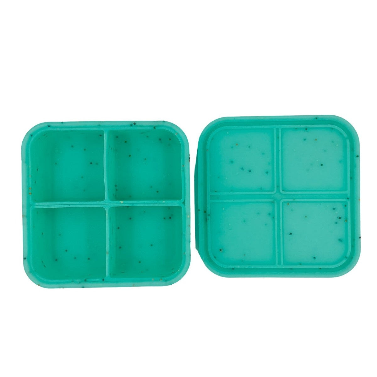 Morski silikonowy lunchbox z 4 przegródkami ABC Lunchies