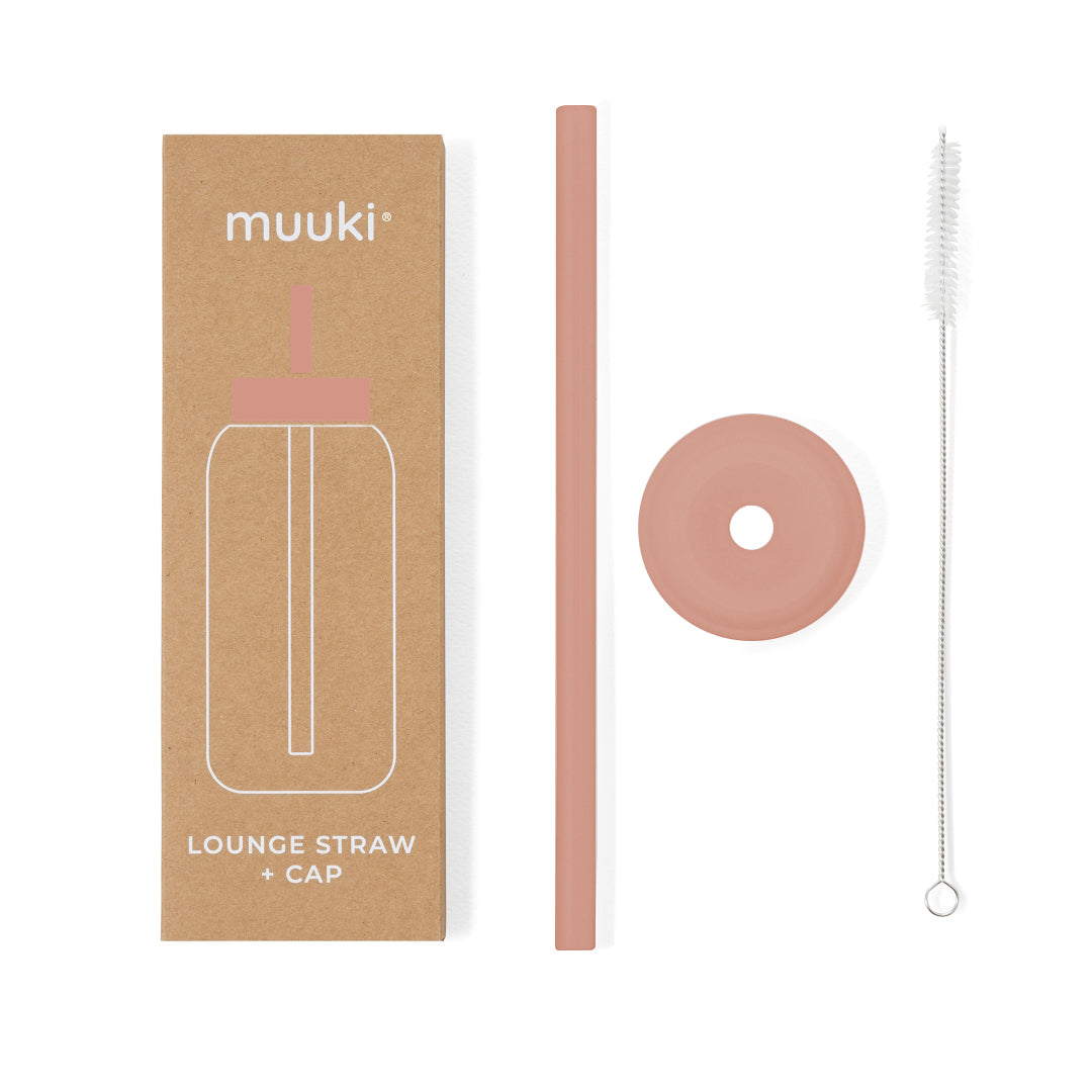 Słomka do butelki Muuki 720 ml w kolorze Canyon Clay