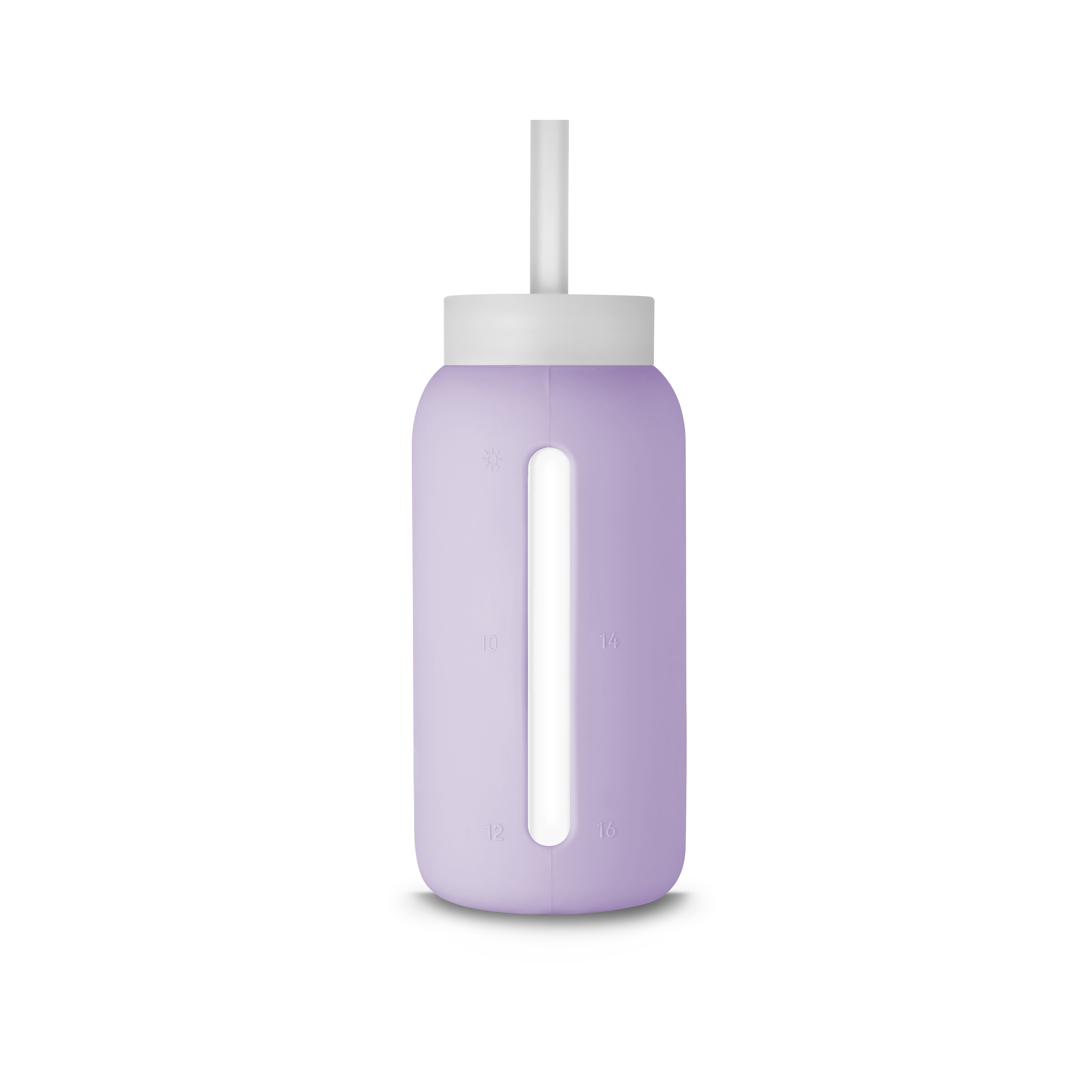 Muuki Daily Bottle Straw Clear – słomka wielorazowa do butelek szklanych