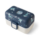 Monbento Tresor Wolf – lunchbox dla dzieci z 3 pojemnikami. Lekki, szczelny i łatwy w otwieraniu. Idealny do szkoły, na wycieczkę i piknik, wzór: wilk