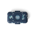 Monbento Tresor Wolf – lunchbox dla dzieci z 3 pojemnikami. Lekki, szczelny i łatwy w otwieraniu. Idealny do szkoły, na wycieczkę i piknik, wzór: wilk