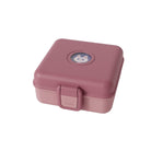 Lunchbox Monbento Snacky Blush – lekki, szczelny i bez BPA, z uchwytem, małym pojemniczkiem i sztućcami, kolor: różowy