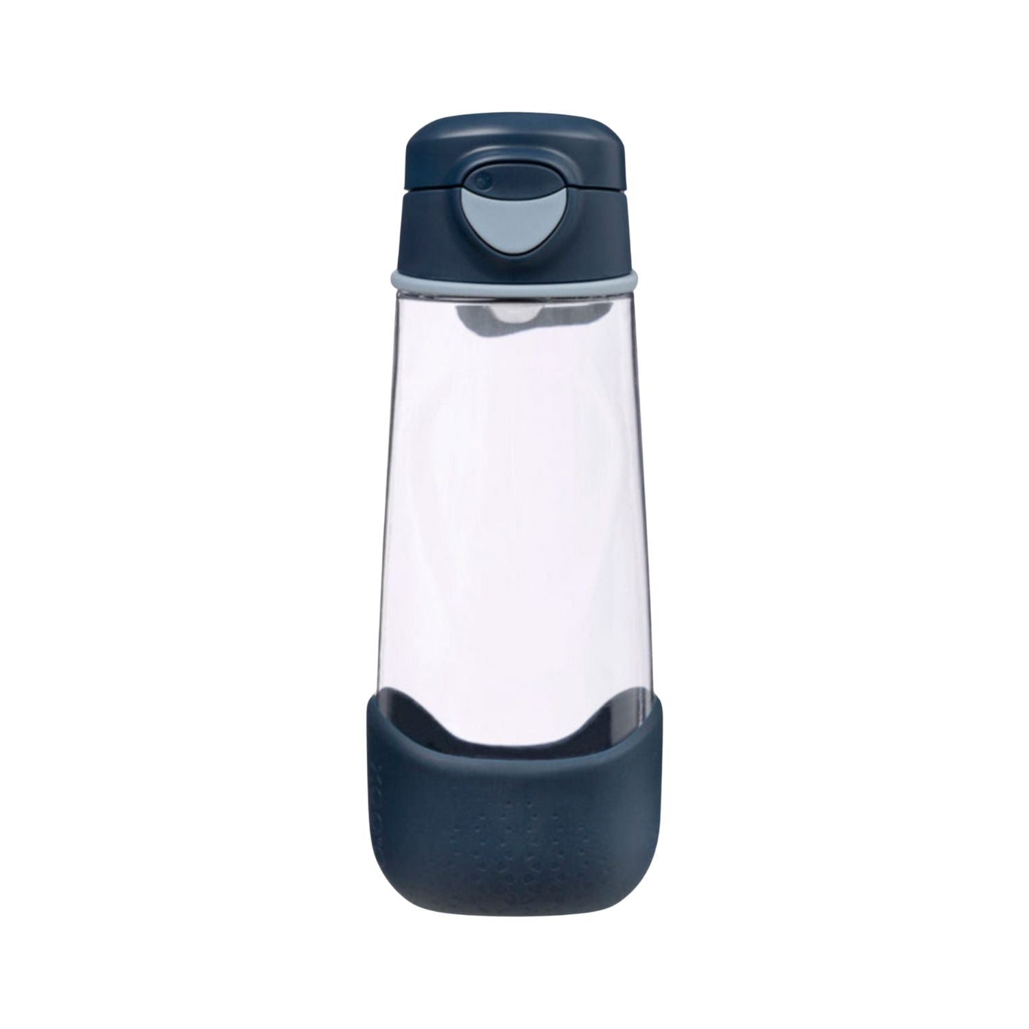 Sportowa butelka tritanowa B.box Midnight 600 ml – z ergonomicznym kształtem i szerokim wlewem.