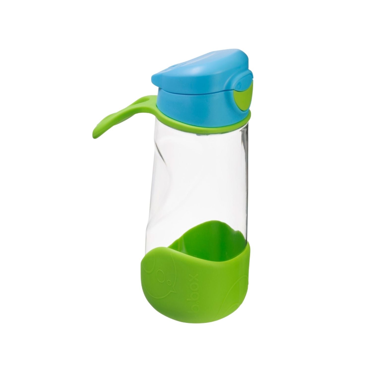 Butelka sportowa tritanowa B.Box Ocean Breeze – szczelna, lekka i ergonomiczna, idealna dla dzieci, kolor: niebieski/zielony
