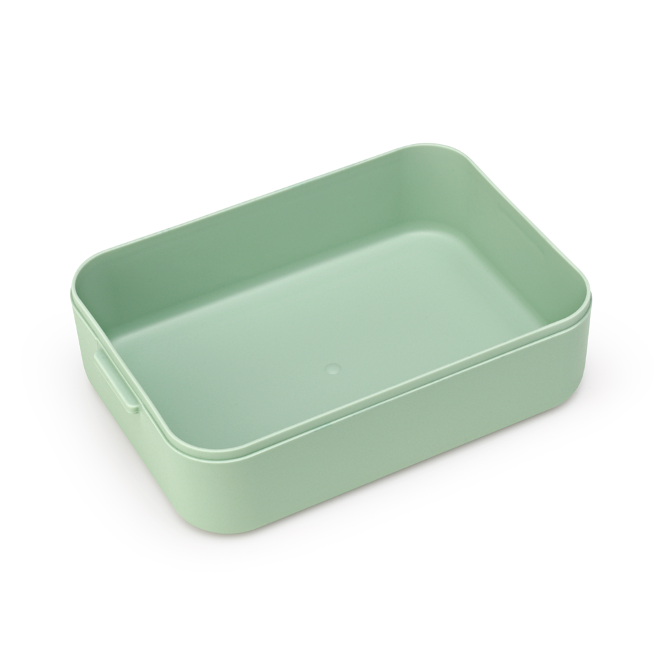 Lunchbox Brabantia Make&Take Jade Green – 1,1 l, szczelny, trwały, nadaje się do mikrofalówki, zmywarki i zamrażarki, ekologiczny, kolor: zielony