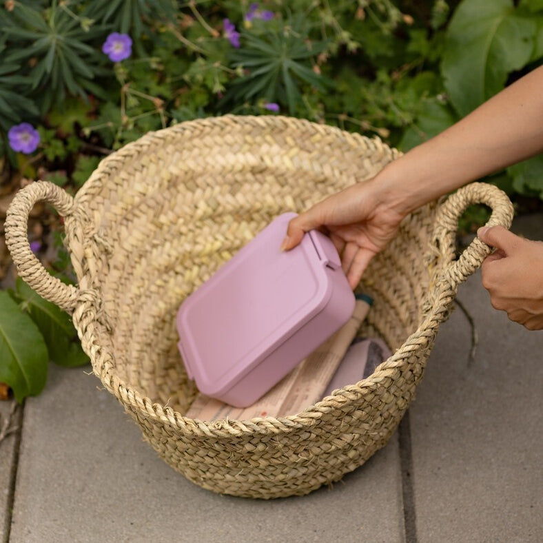 Lunchbox Brabantia Make&Take Lilac Pink – 1,1 l, szczelny, trwały, nadaje się do mikrofalówki, zmywarki i zamrażarki, ekologiczny, kolor: różowy