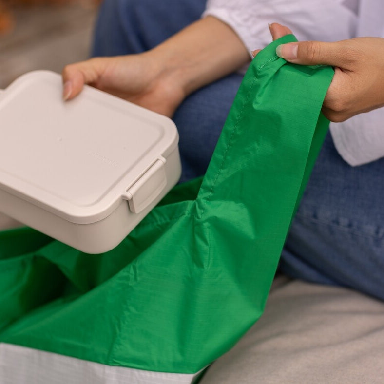 Lunchbox Brabantia Make&Take Soft Beige – 1,1 l, szczelny, trwały, nadaje się do mikrofalówki, zmywarki i zamrażarki, ekologiczny, kolor: beżowy