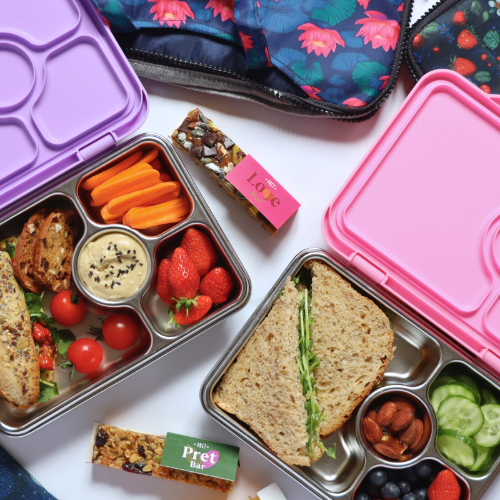 Yumbox Pret Versailles Pink– stylowy, szczelny lunchbox ze stali nierdzewnej, idealny na codzienne posiłki, kolor: rózowy