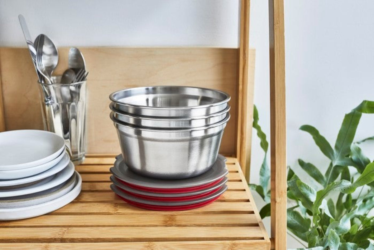 Black+Blum L – stalowy, okrągły pojemnik na lunch, szczelny, lekki i uniwersalny.