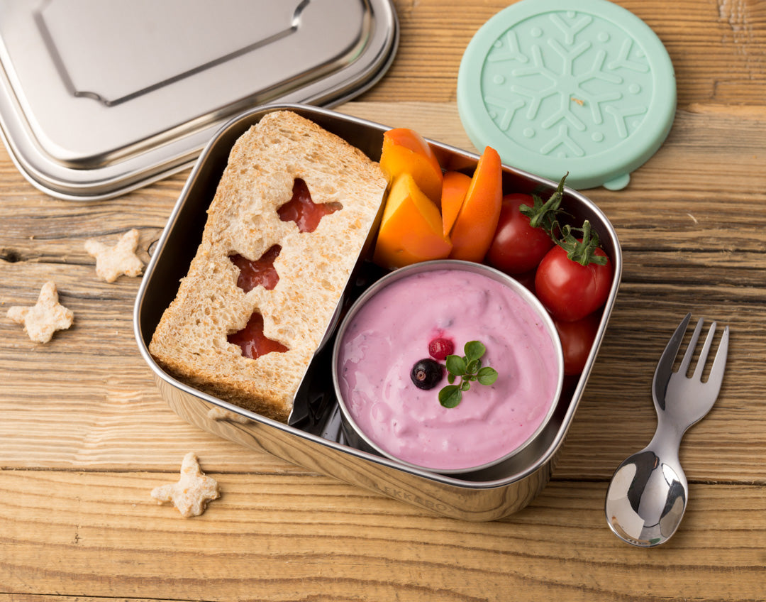 LEKKABOX Midi – pojemnik 200 ml na dipy i przekąski, szczelny, stal nierdzewna, BPA free, łatwy do mycia i mrożenia