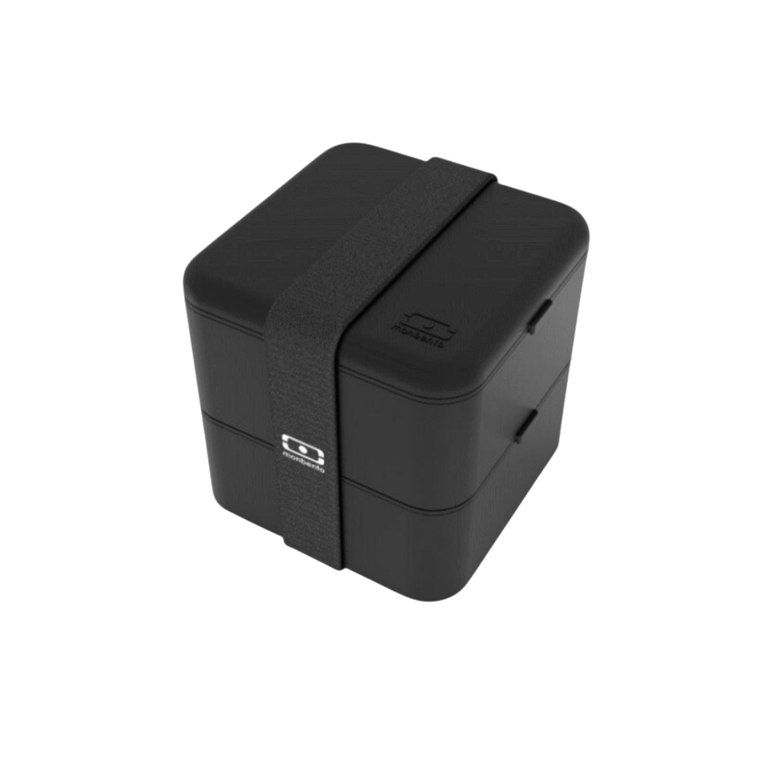 Monbento Square Onyx – francuski lunchbox 1,7 l z dwoma pojemnikami i separatorem. Szczelny, trwały i bez BPA. Idealny do pracy, szkoły i podróży, kolor: czarny