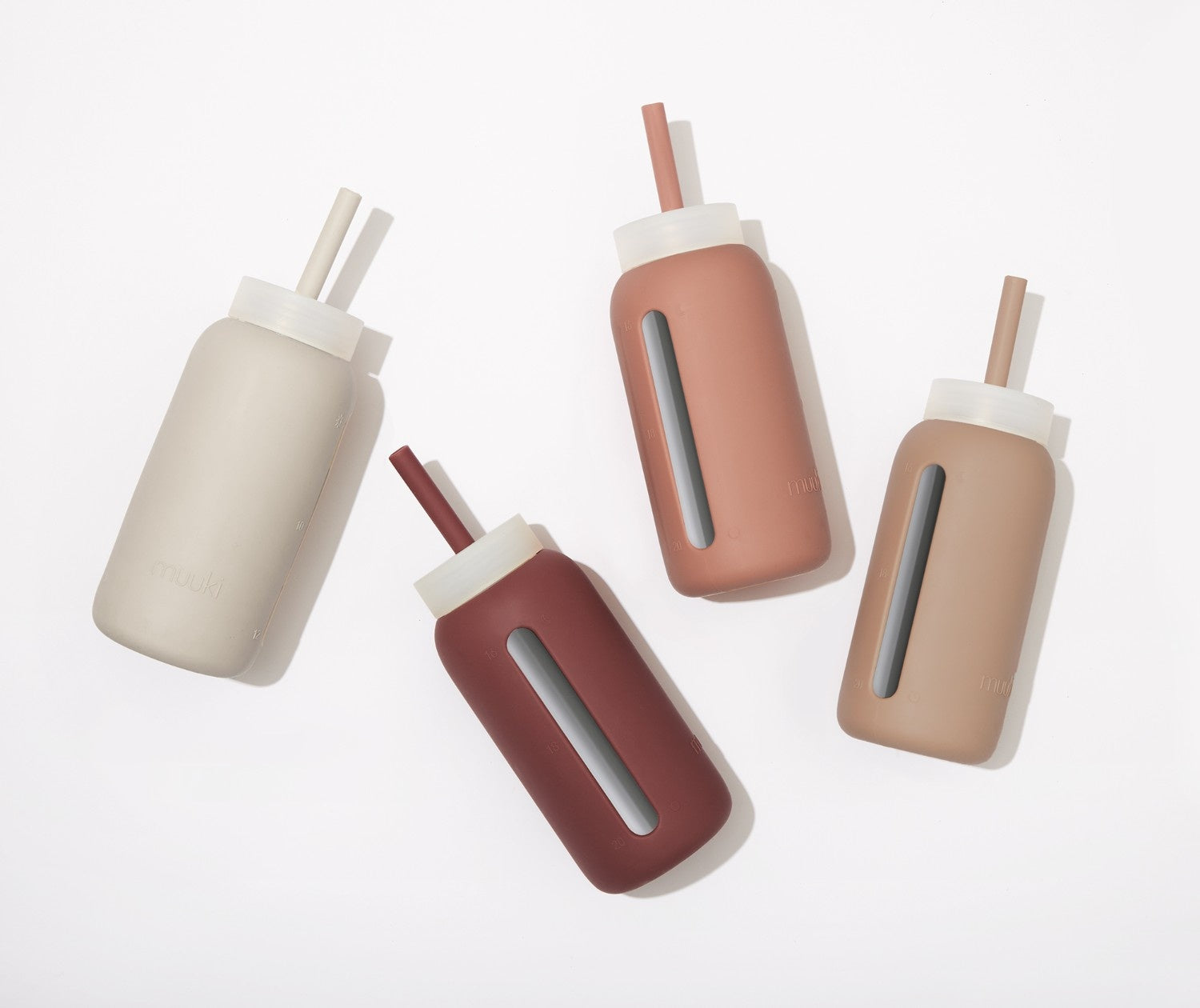 Stylowe butelki szklane Muuki 720 ml idealne do torebki i na trening