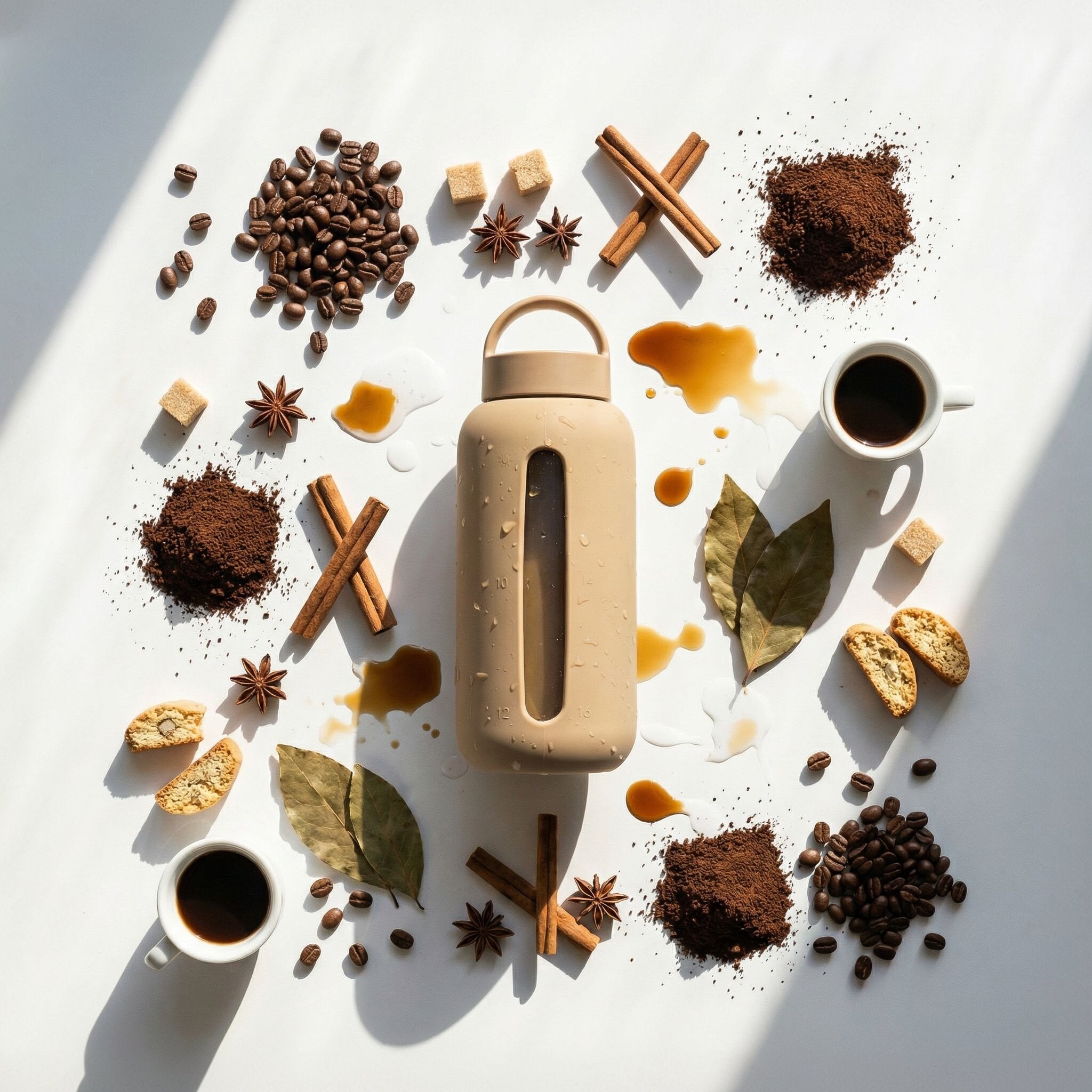 Muuki Milk Coffee – szklana butelka wielorazowa wspierająca ekologiczny styl życia