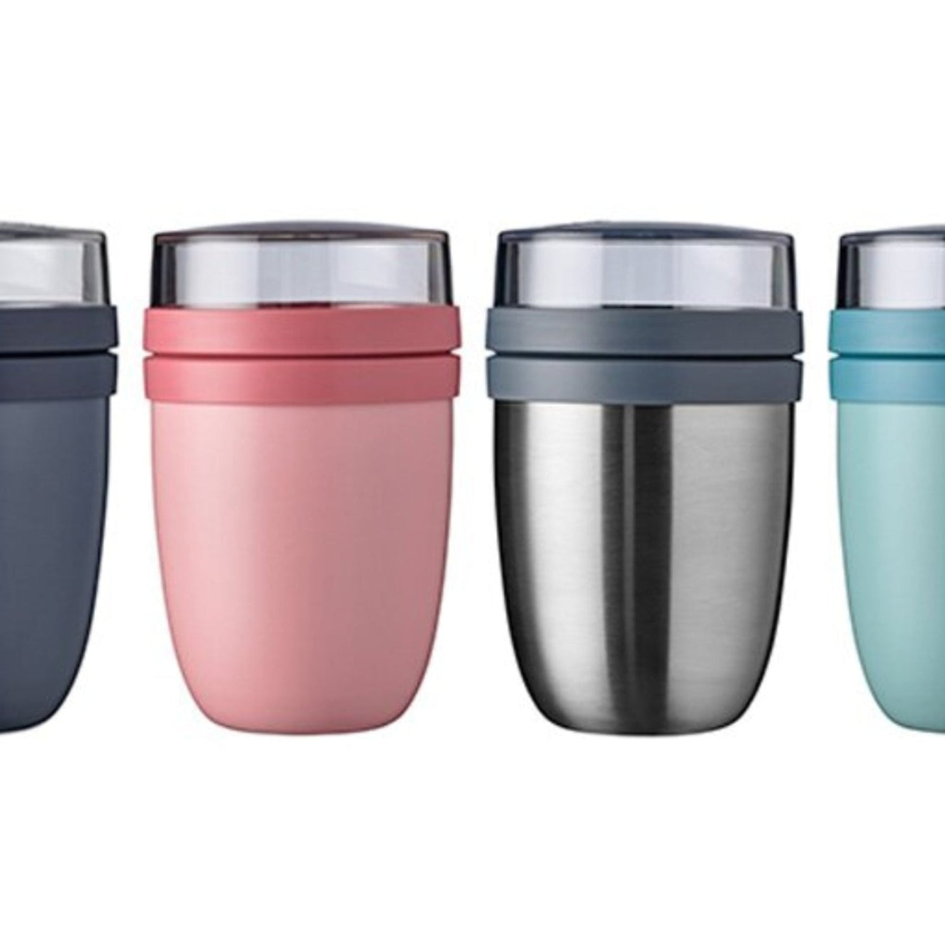 Termiczny pojemnik Mepal Lunch Pot - stalowy, z przegródką i izolacją, do pracy i szkoły