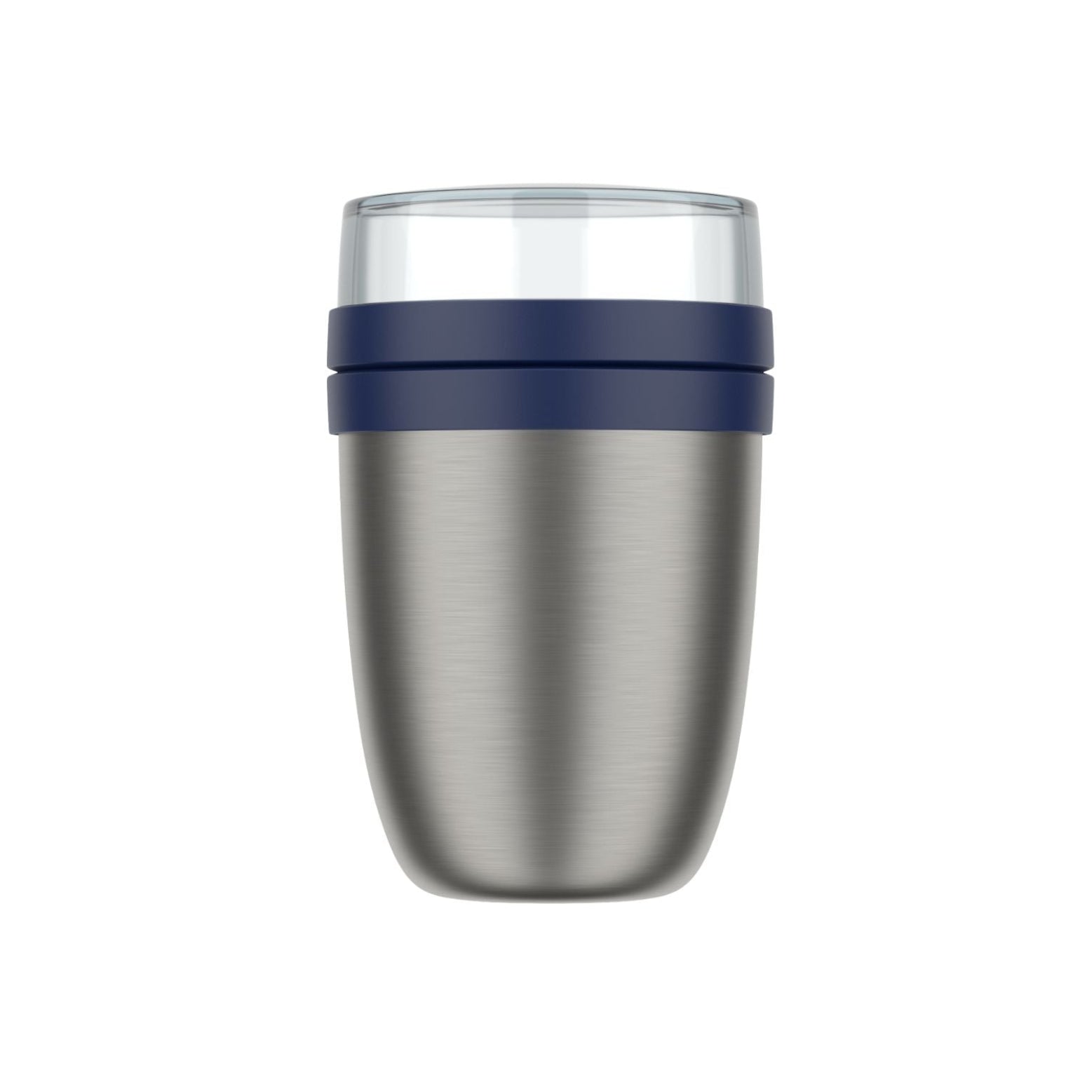 Termiczny pojemnik Mepal Lunch Pot - stalowy, z przegródką i izolacją, do pracy i szkoły, kolor: nordic blue