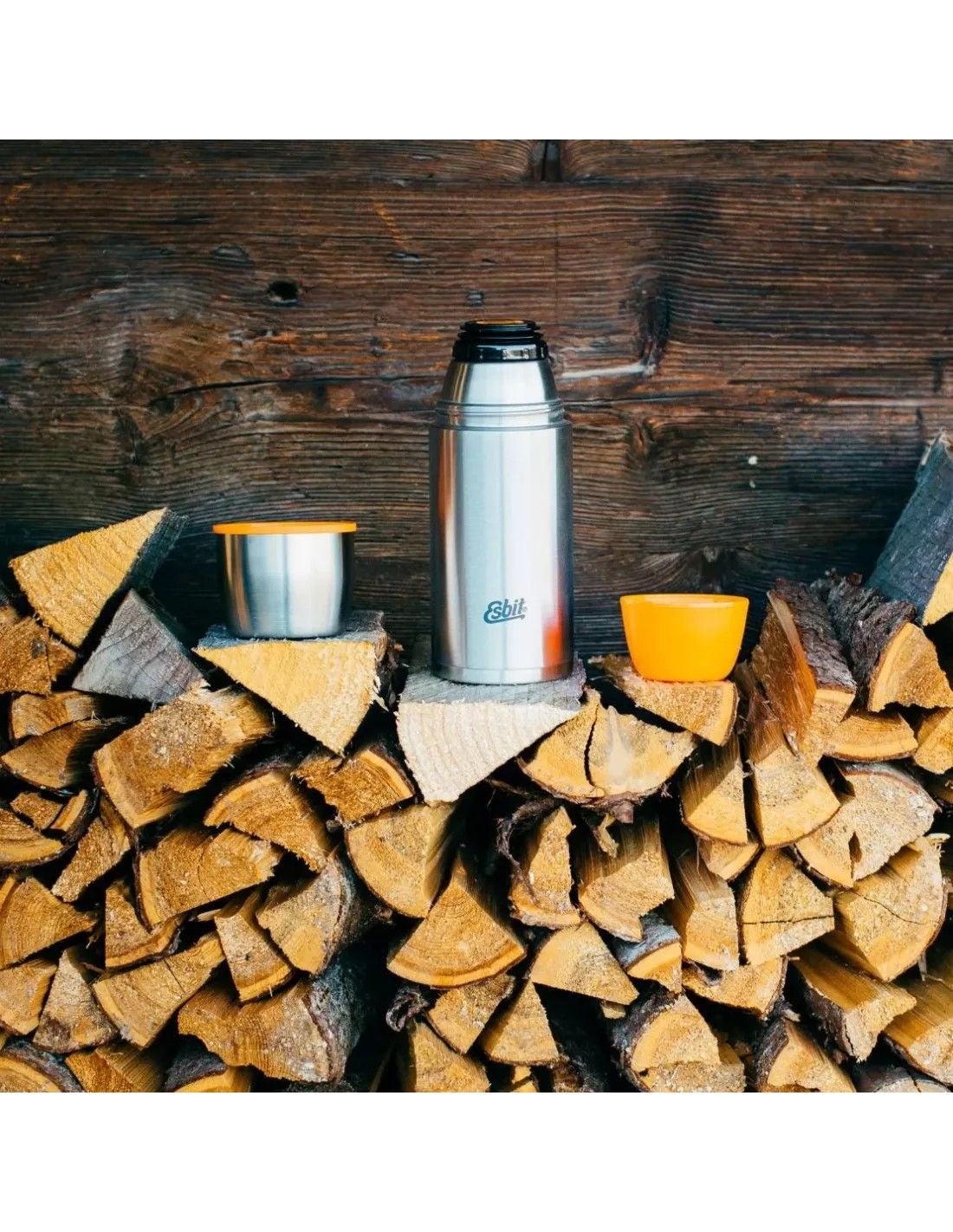 Esbit Vacuum Flask 1 l Stainless Steel – szczelny termos trzymający wrzątek przez całą dobę