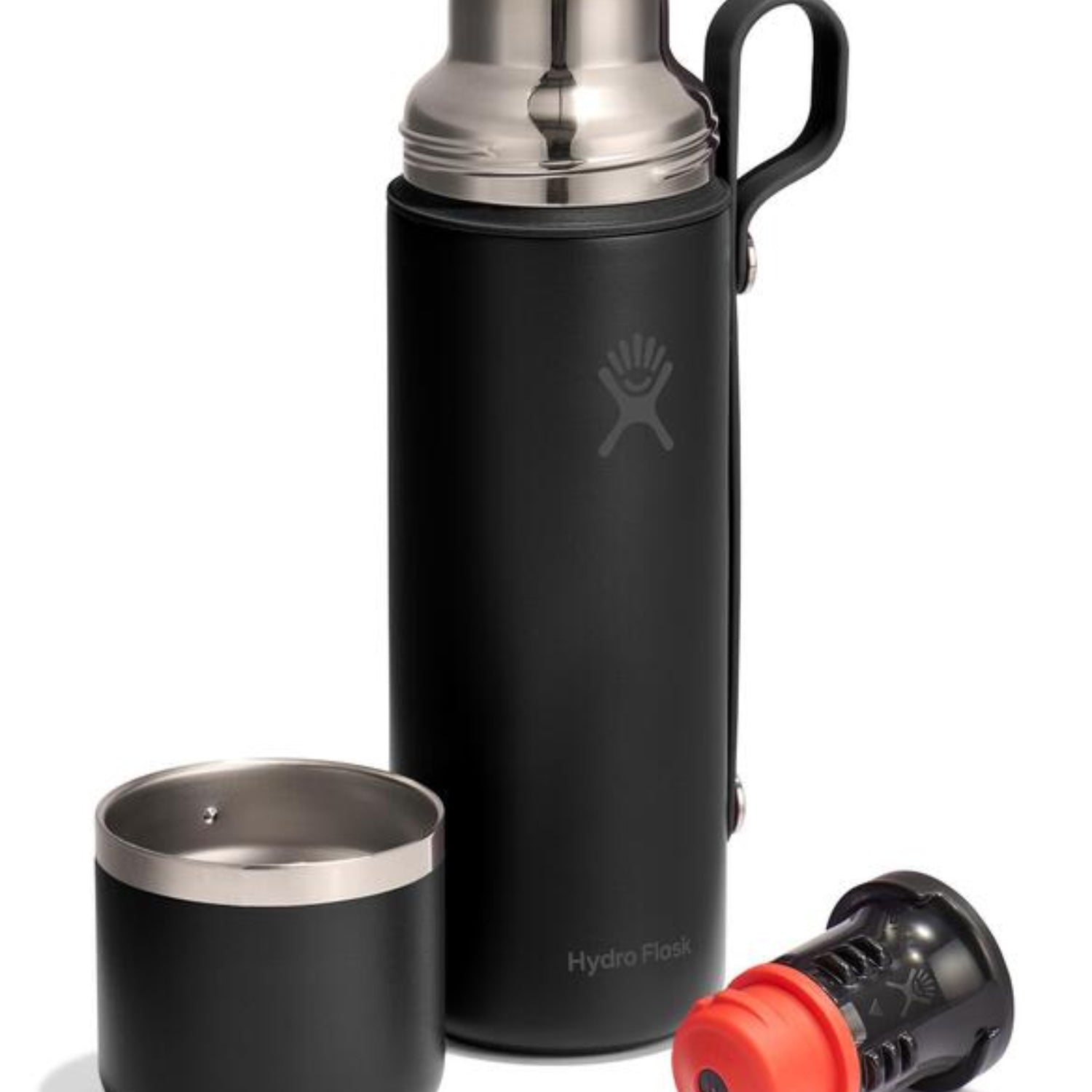 Hydro Flask Black 830 ml – stalowy termos próżniowy trzymający ciepło i zimno