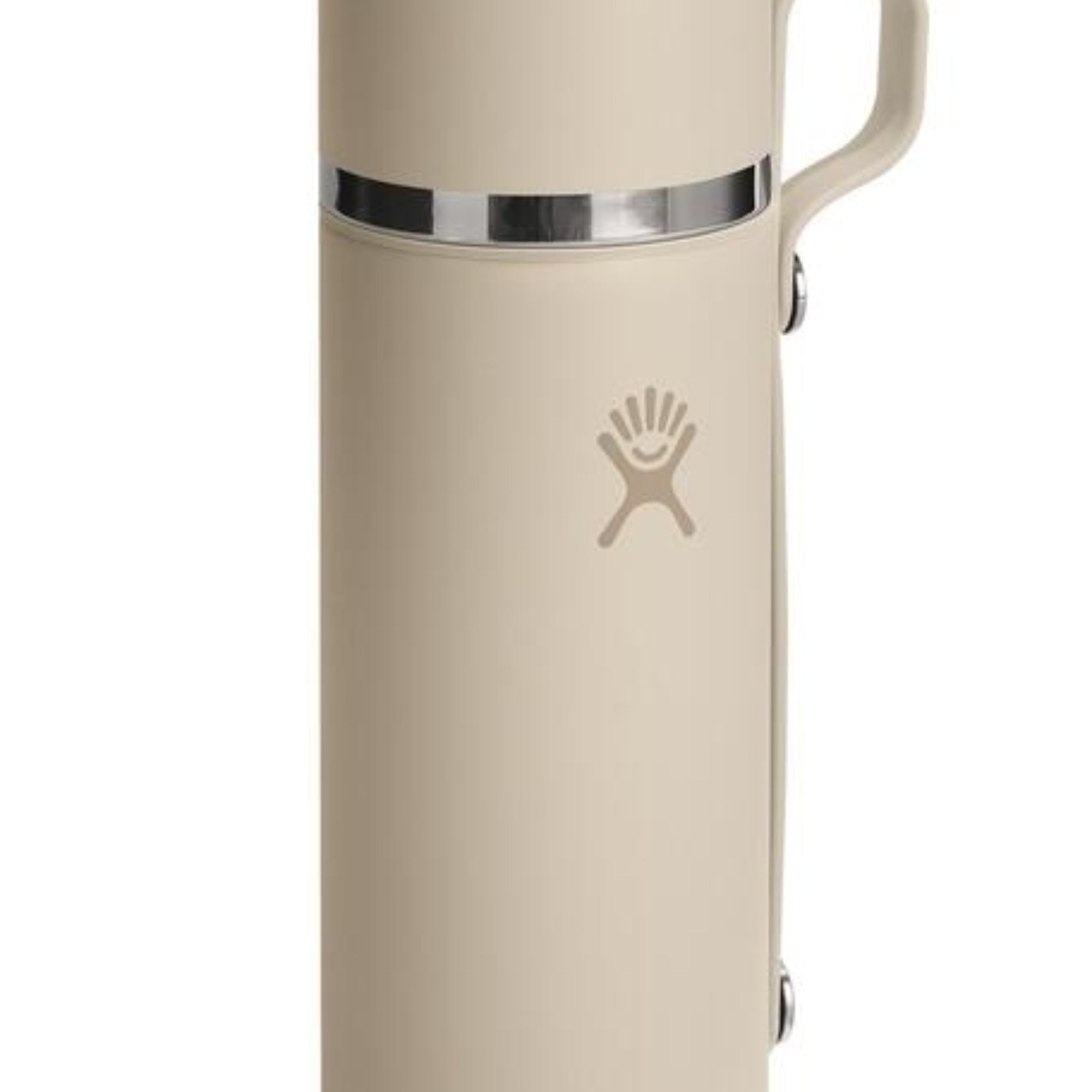 Beżowy termos turystyczny Hydro Flask 830 ml w kolorze owsianym Oat