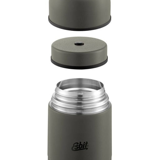 Esbit Food Jug 1 l Olive Green – turystyczny termos obiadowy z nakrętką jako miska