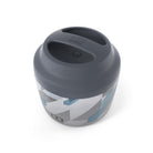 Monbento Element Graphic DImensions – termos obiadowy 550 ml. Utrzymuje ciepło do 10 h, 100% szczelny, stal nierdzewna 316. Idealny na zupy i obiady w podróży, kolor: szary