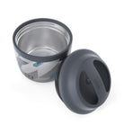 Monbento Element Graphic DImensions – termos obiadowy 550 ml. Utrzymuje ciepło do 10 h, 100% szczelny, stal nierdzewna 316. Idealny na zupy i obiady w podróży, kolor: szary