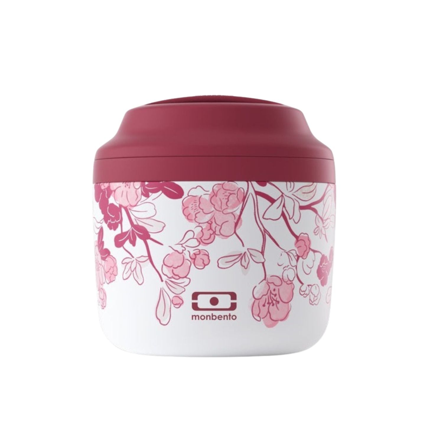 Monbento Element Magnolia – termos obiadowy 550 ml. Utrzymuje ciepło do 10 h, 100% szczelny, stal nierdzewna 316. Idealny na zupy i obiady w podróży, kolor: różowy