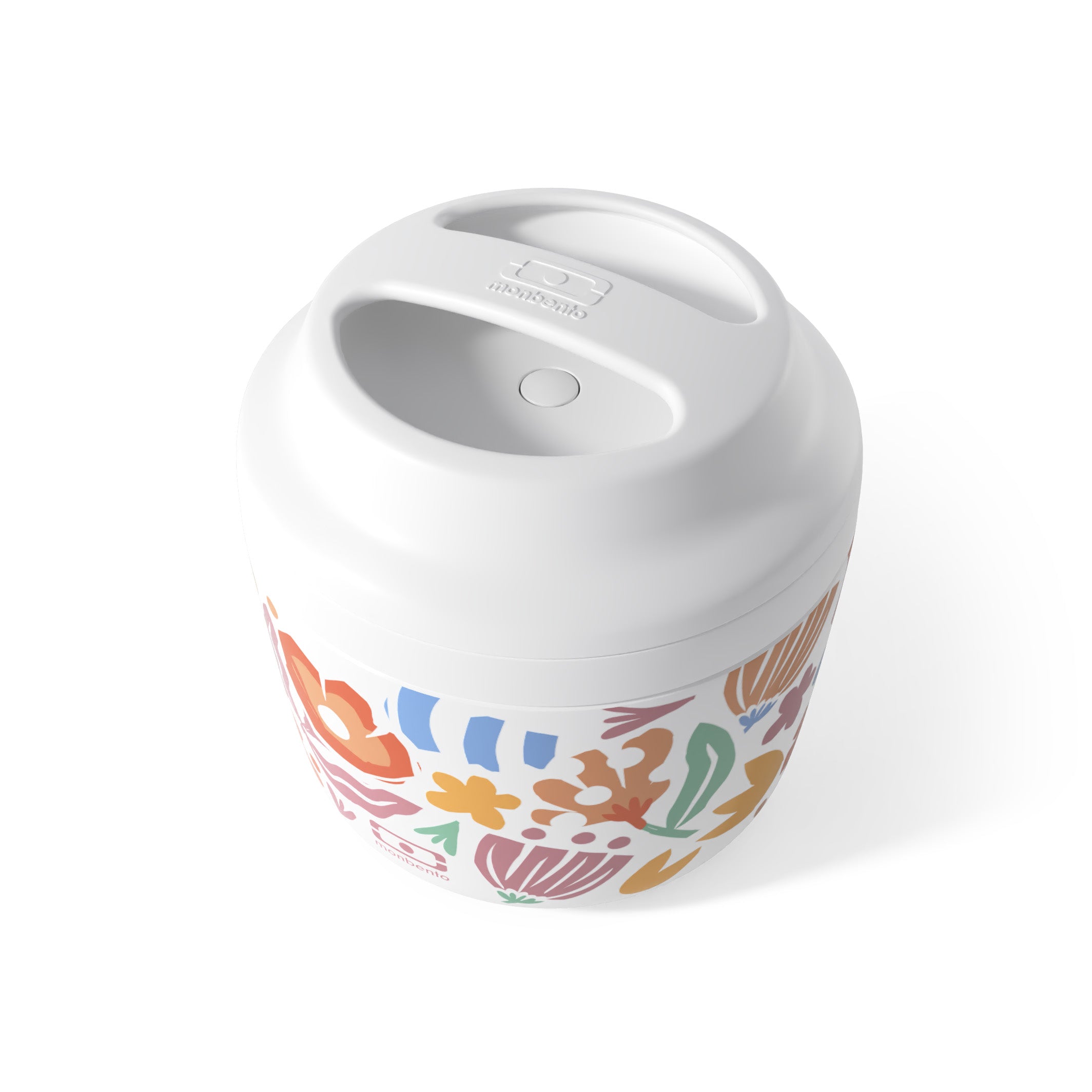 Monbento Element Papercut – termos obiadowy 550 ml. Utrzymuje ciepło do 10 h, 100% szczelny, stal nierdzewna 316. Idealny na zupy i obiady w podróży, kolor: kolorowy